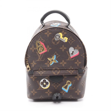 ルイ・ヴィトン パームスプリングス MINI モノグラムラブロック リュックサック バックパック バッグ レディース M44367