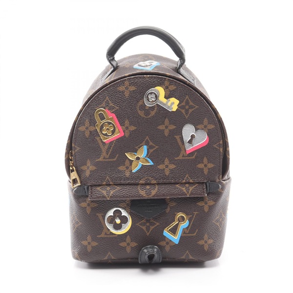 ルイ・ヴィトン パームスプリングス MINI モノグラムラブロック リュックサック バックパック バッグ レディース M44367