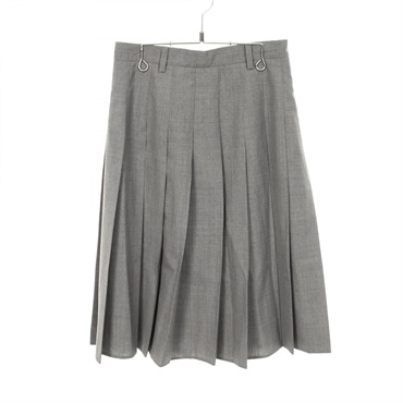 プラダ プリーツ スカート 衣料品  ボトムス レディース