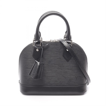 ルイ・ヴィトン アルマBB エピ ノワール ハンドバッグ バッグ レディース M40862