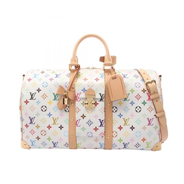 ルイ・ヴィトン LV × TM キーポル バンドリエール45 モノグラムマルチカラー ボストンバッグ バッグ メンズ レディース M13742