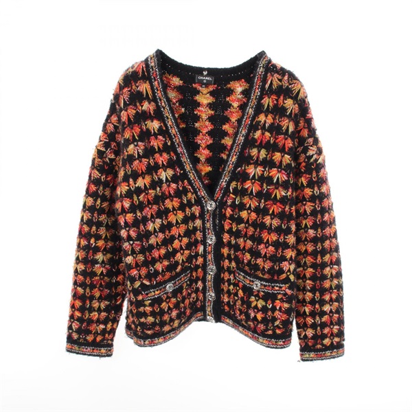 シャネル ココマークボタン カーディガン 衣料品 トップス レディース P75411K10792