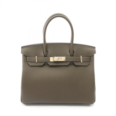 エルメス バーキン30 ヴェールマキ ハンドバッグ バッグ レディース H044577CP