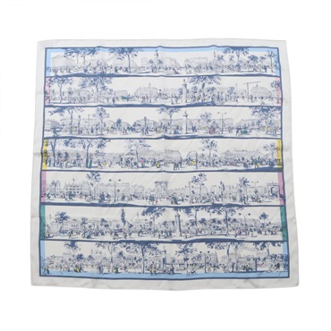 エルメス カレ70 A L'OMBRE DES BOULEVARDS スカーフ 衣料品 レディース