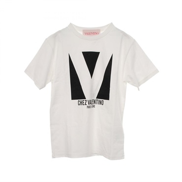 ヴァレンチノ Vロゴ 半袖Tシャツ 衣料品 トップス レディース