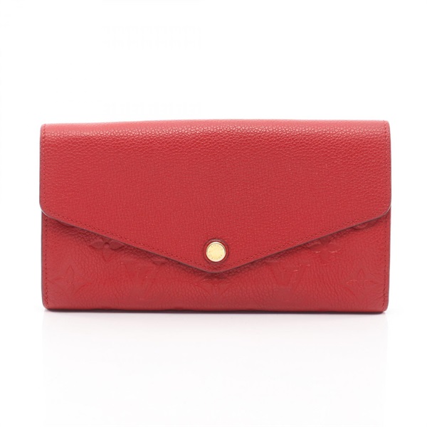 ルイ・ヴィトン ポルトフォイユ サラ  二つ折り長財布 財布 レディース M61181