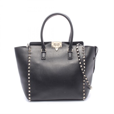 ヴァレンティノ・ガラヴァーニ ロックスタッズ トートバッグ バッグ レディース