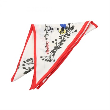 シャネル 花柄 スカーフ 衣料品 レディース