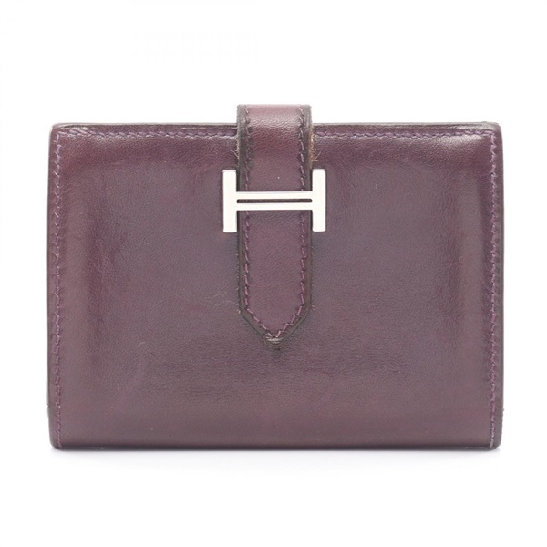 最安【ほぼ新品未使用】HERMES エルメス　ベアンミニ　　カードケース エルメス(HERMES)エルメス ベアンミニ カードケース アクセサリー