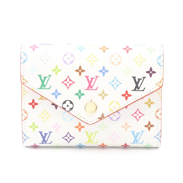 ルイ・ヴィトン LV × TM ポルトフォイユヴィクトリーヌ  三つ折り財布 財布 レディース M28387