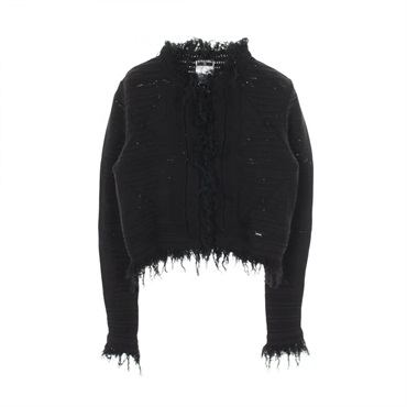 シャネル フリンジ カーディガン ニット その他ジャケット 衣料品 アウター レディース P25854V01863