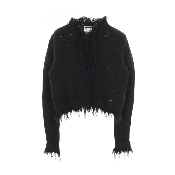 シャネル フリンジ カーディガン ニット その他ジャケット 衣料品 アウター レディース P25854V01863