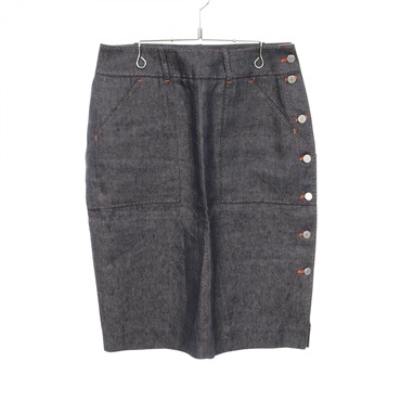 エルメス セリエボタン スカート 衣料品  ボトムス レディース