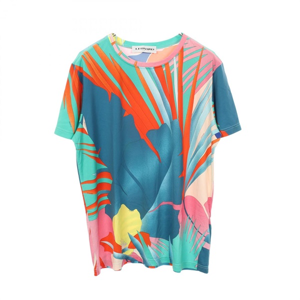 レオナール 総柄 半袖 カットソー 衣料品 トップス レディース