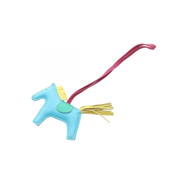 エルメス ロデオPM レインボー ブルーエレクトリック ローズショッキング スフレ ブルーアズテック ミント トスカ チャーム アクセサリー レディース