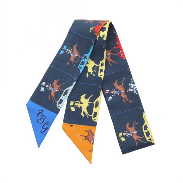 エルメス ツイリー HERMES PARADE リボン スカーフ 衣料品 レディース