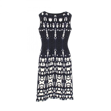 ALAIA 総柄 ノースリーブ ワンピース 衣料品 トップス レディース