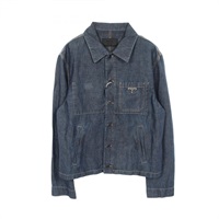プラダ(PRADA)プラダ シャンブレー ブルゾン デニムジャケット 衣料品
