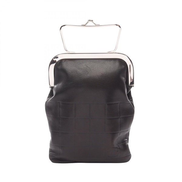 超美品 CHANEL シャネル　チョコバー　がま口　ハンドバッグ CHANEL】シャネル『チョコバー がま口ハンドバッグ』レディース 1週間