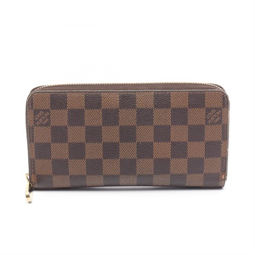 ルイ・ヴィトン ジッピーウォレット ダミエエベヌ ラウンド長財布 財布 メンズ レディース N60015