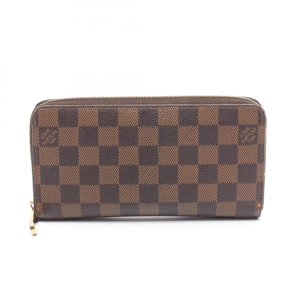 ルイ・ヴィトン ジッピーウォレット ダミエエベヌ ラウンド長財布 財布 メンズ レディース N60015