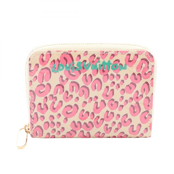 ルイ・ヴィトン ジッピー コインパース モノグラムヴェルニ レオパード ブロンコライユ コインケース 財布 レディース M91484