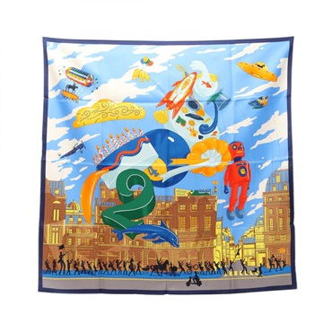 エルメス カレ90 HERMES PARADE スカーフ 衣料品 レディース