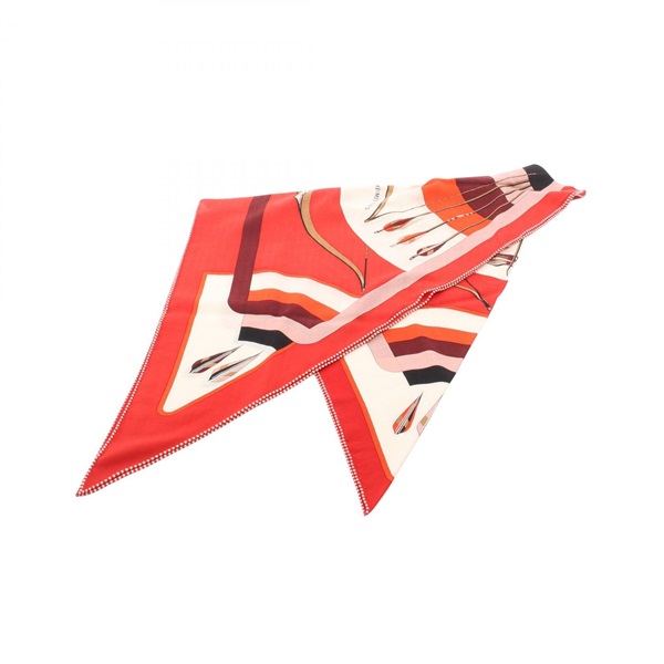 エルメス トライアングルジェアン ARCS EN CIEL スカーフ 衣料品 レディース