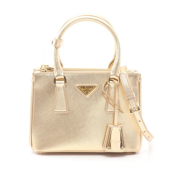 プラダ ガレリア SAFFIANO LUX 2WAY ハンドバッグ バッグ レディース 1BA906