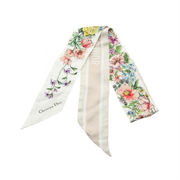 ディオール D-Floral ミッツァ リボン スカーフ 衣料品 レディース