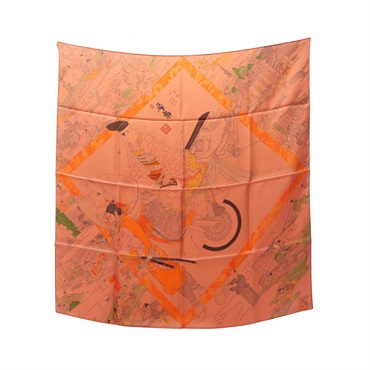 エルメス カレ90 Etriers RemiLes Artisans d Hermes スカーフ 衣料品 レディース