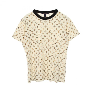 ルイ・ヴィトン モノグラムパイソン 半袖Tシャツ 衣料品 トップス レディース RW231B 262 FOTS48