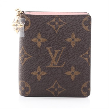 ルイ・ヴィトン ポケットウォレット LV チャーム  二つ折り財布 財布 レディース M29059
