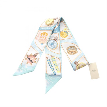 エルメス ツイリー FUNNY ICE CREAM スカーフ 衣料品 レディース