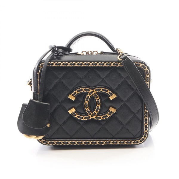 シャネル(CHANEL)シャネル CCフィリグリー スモール バニティバッグ
