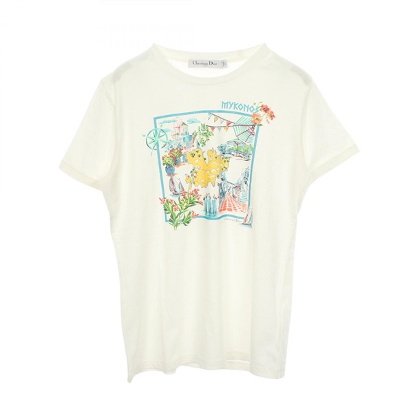 ディオール Dior Souvenir プリント 半袖Tシャツ 衣料品 トップス レディース