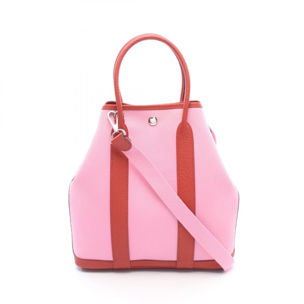 エルメス ガーデンファイルPM ルージュデュセス 2WAY トートバッグ バッグ レディース