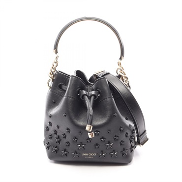 ジミーチュウ BON BON BUCKET 2WAY ハンドバッグ バッグ レディース