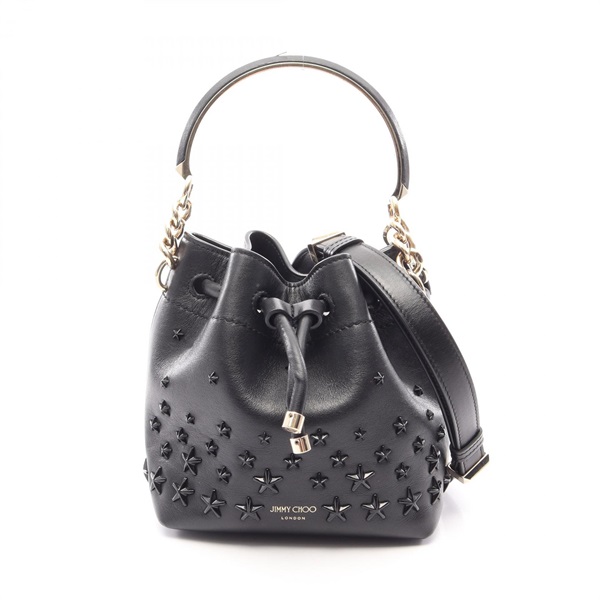 ジミーチュウ BON BON BUCKET 2WAY ハンドバッグ バッグ レディース