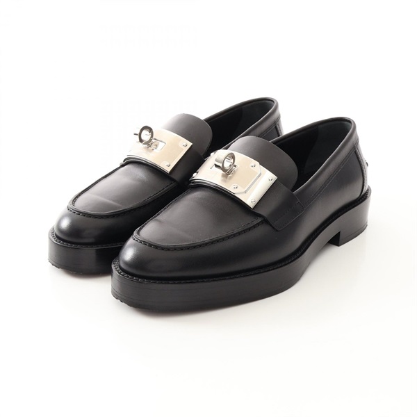 エルメス(HERMES)エルメス ホット ケリーバックル レザー ローファー