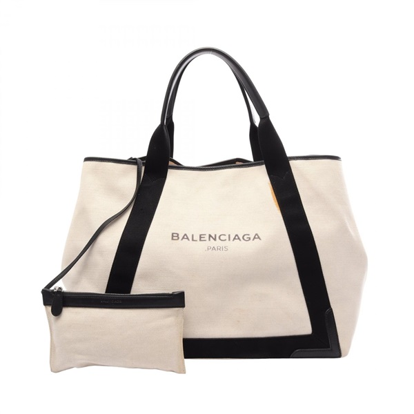 バレンシアガ NAVY CABAS ネイビーカバ M トートバッグ バッグ レディース 339936