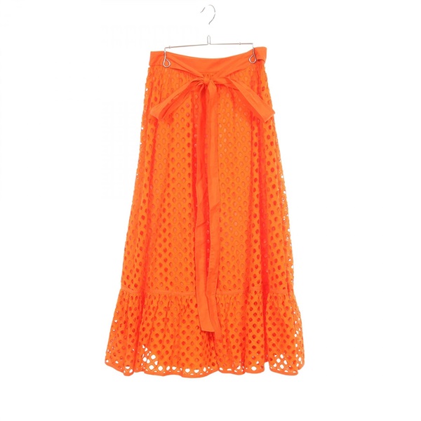 トリーバーチ パンチング ロング スカート 衣料品  ボトムス レディース 79173-1-47002