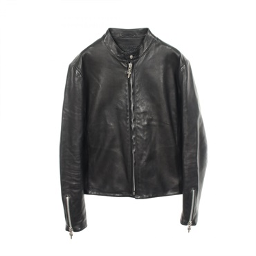 クロムハーツ RACING2 レーシング2 シングル ライダースジャケット 衣料品 アウター メンズ XS
