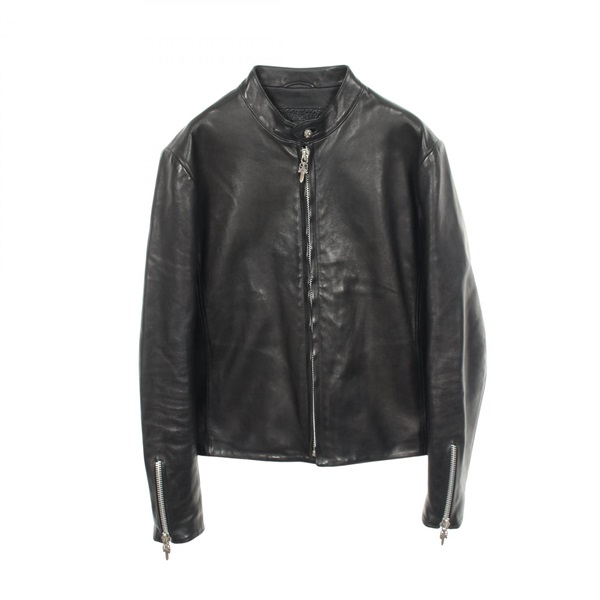 クロムハーツ RACING2 レーシング2 シングル ライダースジャケット 衣料品 アウター メンズ XS