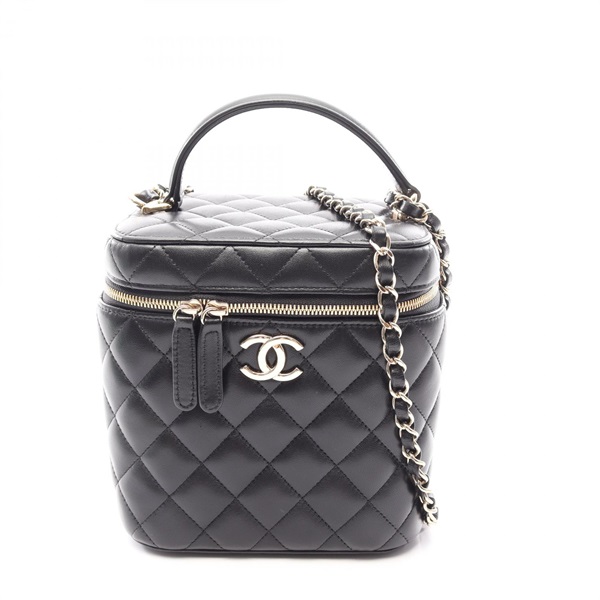 シャネル(CHANEL)シャネル ココマーク バニティバッグ 2WAY ショルダー