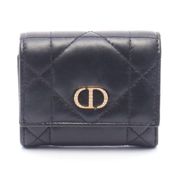 クリスチャンディオール Dior Caro Hibiscus クリスタル ウォレット 二つ折り財布 財布 レディース S4207UHNN_M900
