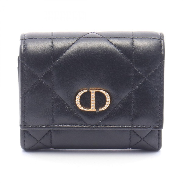クリスチャンディオール Dior Caro Hibiscus クリスタル ウォレット 二つ折り財布 財布 レディース S4207UHNN_M900