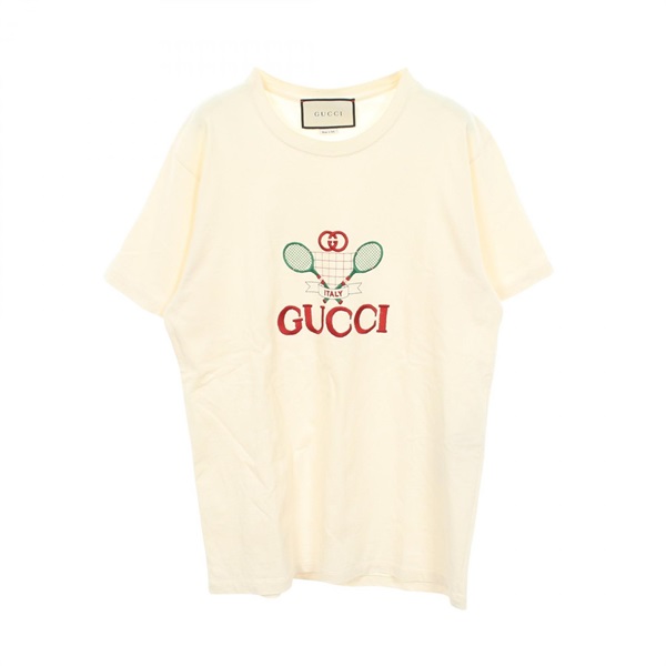グッチ クラブマルチ テニス 刺繍 半袖Tシャツ 衣料品 トップス メンズ