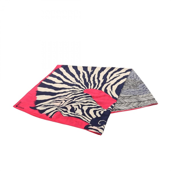 エルメス カレジェアン カレ140 Zebra Pegasus スカーフ 衣料品 レディース