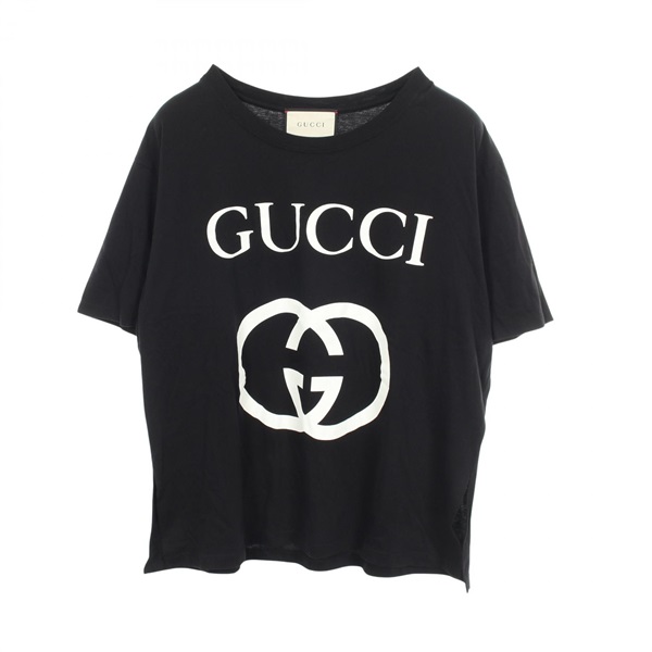 グッチ インターロッキングG サイドスリット 半袖Tシャツ 衣料品 トップス メンズ